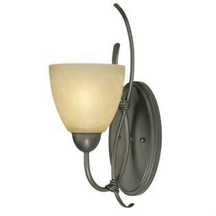   in Painted Bronze and Wrought Iron   Bulb Type Standard 