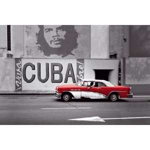  Car Posters Havana   Cuba   61x91.5cm