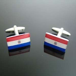  Paraguay National Flag Cufflinks 