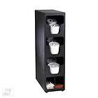Cup an lid dispensers Holder coffee, Condiment Caddy Cup Rack Sugar 