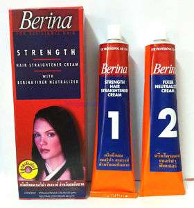 BERINA STRENGTH HAIR STRAIGHT SYSTEM INTENSE CREAM  