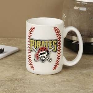  Pittsburgh Pirates Pewter Logo Baseball Coffee Mug 