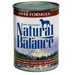  Natural Balance Ultra Premium Liver Formula Canned Dog Food 