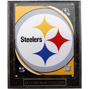  Pittsburgh Steelers 10.5 x 13 Logo Plaque Sports 