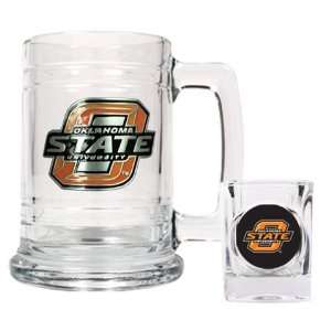   Oklahoma State University Beer Mug & Shot Glass Set