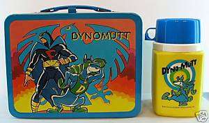 DYNOMUTT & BLUE FALCON LUNCHBOX & THERMOS KIT 1978 NM/M  