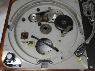 thorens td124 mk2 turntable with sme 3009 tonearm.in plinth  