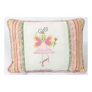  Garden Ballet Embroidered Pillow Baby