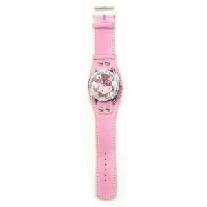  Hello Kitty Child Wrist Watch Pink With Crystals Toys 