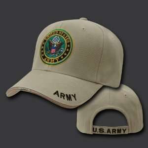  Military ARMY CAP W LOGO (Khaki) 