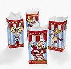 12 Circus Carnival Treat Goody Birthday Party Favors Favor Candy Paper 