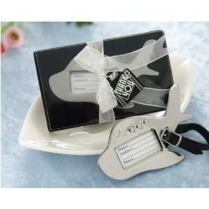  Airplane Luggage Tag in Gift Box with suitecase tag (Set 