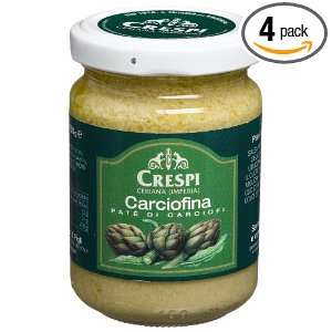 Crespi Carciofina, 4.59 Ounce Glass Jars (Pack of 4)  