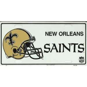  New Orleans Saints NFL Metal License Plate Sports 