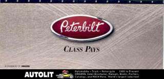 1996 Peterbilt Truck Brochure 379 378 377 375 362 357  