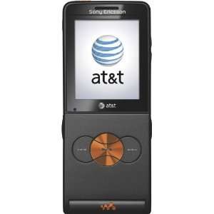  Sony Ericsson W350 Phone, Black (AT&T): Cell Phones 