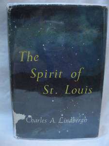 The Spirit of St. Louis by Charles Lindbergh True 1st 9780899667935 