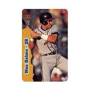    Talk N Sports $1. Wes Helms, 3rd Base (#45 of 50) 