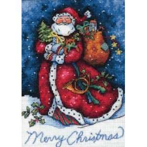  Merry Christmas Santa kit (cross stitch): Arts, Crafts 