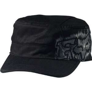  Fox Smear Military Hat Black, L/XL
