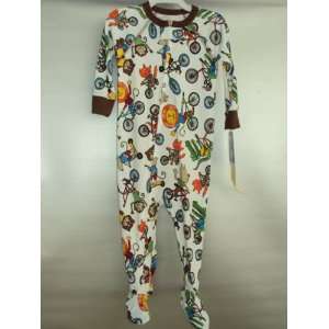  Carters Boys One piece Footed Cotton Sleeper Animals on 