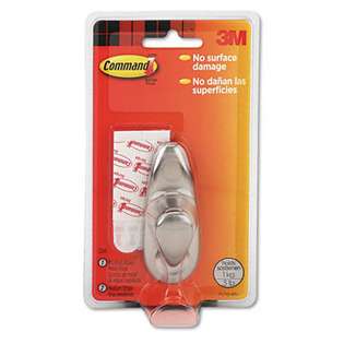   Command Adhesive Mount Metal Hook Medium(Pack of 2) 