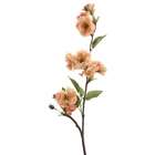 Allstate Floral Faux 32 Peach Blossom Spray x2 White (Pack of 12)