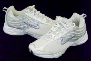 Nike WM White & Blue Lightweight Running Shoes Size 9  