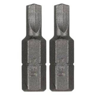   Inch with 1 Inch Length Extra Hard Screwdriver Bit, 2 Pieces Per Card
