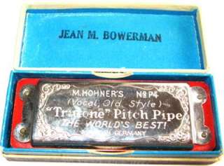 Vintage M. Hohners No 4P Trutone Pitch Pipe, Germany  