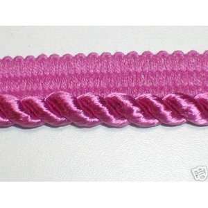  Hot Pink Lip Cording Wrights 3/8 Inch  by the yard Arts 