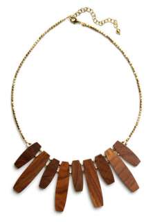Rays of Sun Necklace by Mata Traders   Brown, Gold, Casual, Boho 