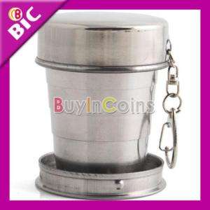 New Mini Stainless Steel Portable Travel Cup Telescopic  