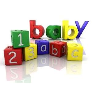  Baby Building Blocks   Peel and Stick Wall Decal by 