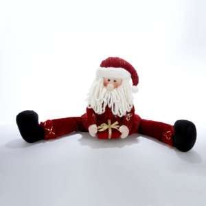  Pack of 2 Fabric Santa Claus Christmas Door Stoppers 34 