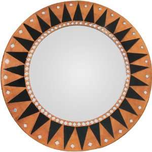  Round Mirror with Mirror Tiles