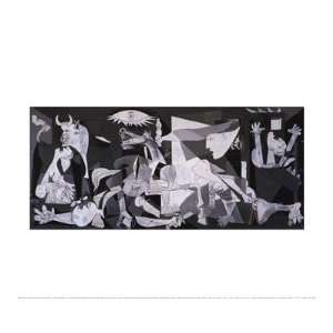 Guernica, 1937 Finest LAMINATED Print Pablo Picasso 14x11  