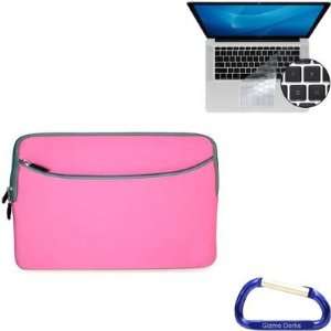  Bundle Set: Pink Apple MacBook Pro / MacBook Air 13.3 Inch Laptop 