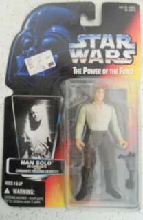 1995 Kenner Star Wars Power of the Force Han Solo 076281696133  