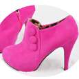 New Womens Luxury Platform High Heels Rivet Pump Shoes Fashion  