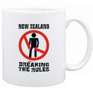  New  New Zealand Breaking The Rules  New Zealand Mug 
