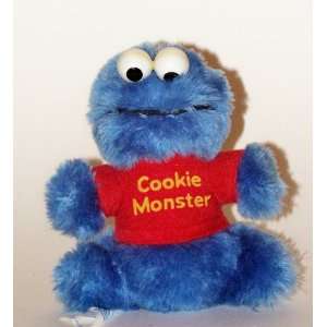  Sesame Street Friends Plush Cookie Monster 7 (Vintage 