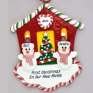   for Two Personalized Claydough Ornament 