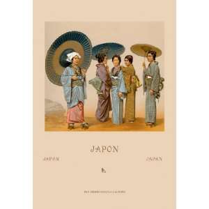  Traditional Japanese Women 24x36 Giclee
