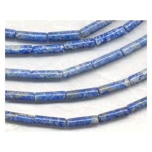  Denim Lapis Lazuli Gemstone Tubes: Arts, Crafts & Sewing