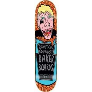  Baker Szafranski Beans Skateboard Deck   8.25