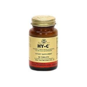 Hy C (600 mg Vitamin C with 100 mg Bioflavonoids), 500 Tablets, Solgar 