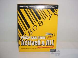 WASP 633808073008 BARCODE ACTIVEX & DLL PROGRAM TOOLKIT  