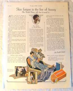 1924 Lifebuoy Health Soap Print Ad Lever Bros Co  