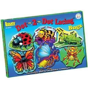  Dot 2 Dot Lacing Kit Bugs (PPD2D 2537) Toys & Games